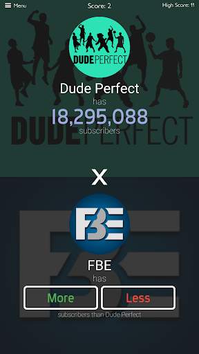 Tuber More or Less screenshot 2
