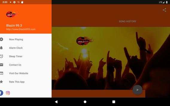 Blazin 99.3 screenshot 6