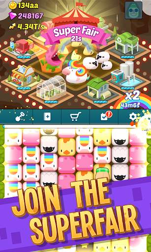 Pocket Farmery: Idle Clicker - Farm, Match & Pop! screenshot 4