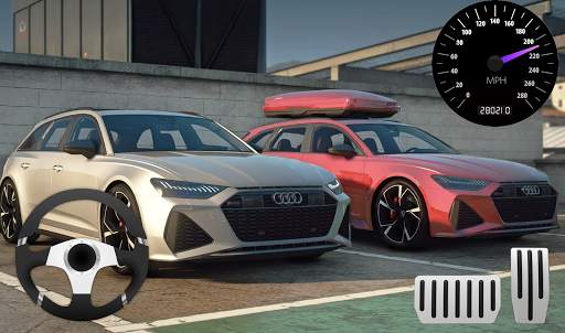 Extreme Auto Audi RS6 Parking  screenshot 3
