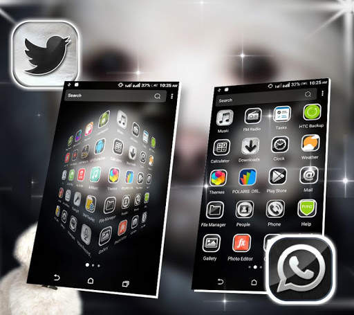 Cute Puppy Launcher Theme screenshot 2