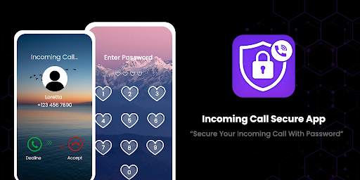 Secure Incoming Call Lock App screenshot 1