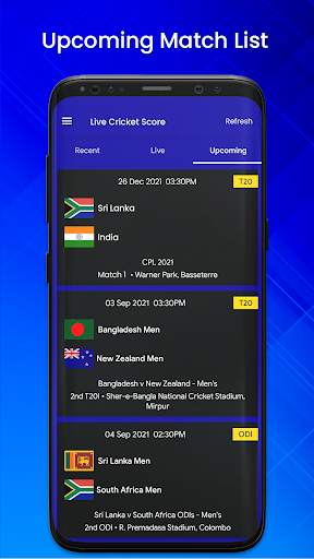 Live Cricket - Score, News screenshot 3