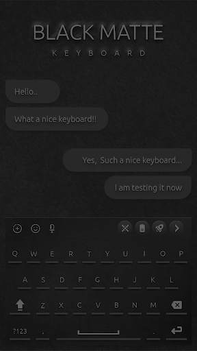 Black Matte Keyboard screenshot 3