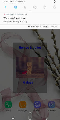 Wedding Day Countdown APP скриншот 7