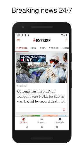 Express screenshot 1