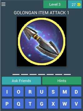 Tebak Item Mobile Legend screenshot 11