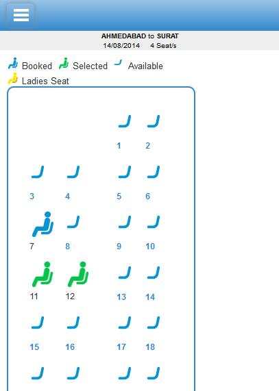 GSRTC Bus Booking screenshot 5