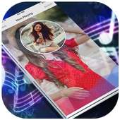 Photo music player-Add photo to music logo