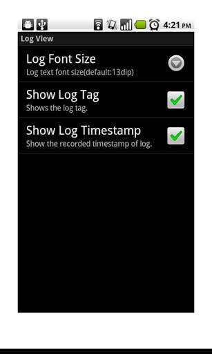 LogViewer Lite (LogCat) screenshot 2