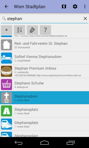 Wien Offline Stadtplan screenshot 3