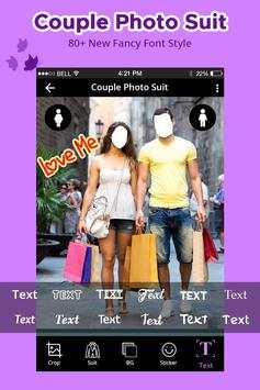 Couple Photo Suit screenshot 5