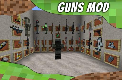 Mod Guns for MCPE. Weapons mods and addons. screenshot 1