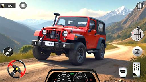 Offroad Jeep Driving Jeep Game screenshot 2