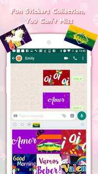 Carnaval  No Brasil Stickers for WhatsApp screenshot 1