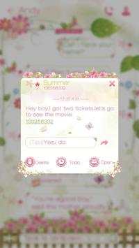 GO SMS PRO SMALL FRESH THEME screenshot 4