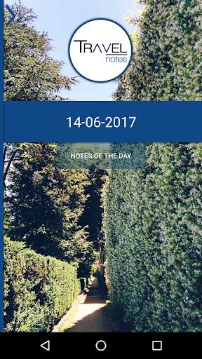 Travel Notes App: create notes, trips and routes! screenshot 1