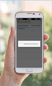 Copy To Sim Card 2017 screenshot 1