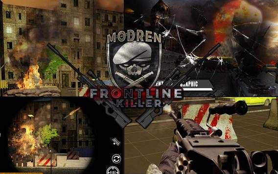 Modern Frontl Sniper Pembunuh screenshot 3