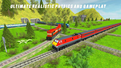 Long European Train Driving New Train Free Game screenshot 9