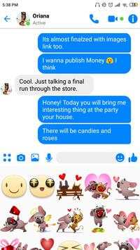 Fake chat for Messenger, fake chat conversation screenshot 3