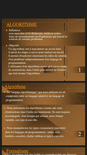 Cours Algorithme screenshot 2