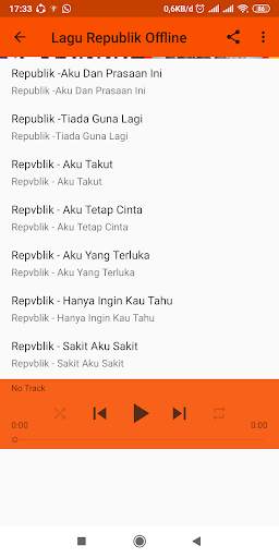 Lagu Republik Offline Populer screenshot 3