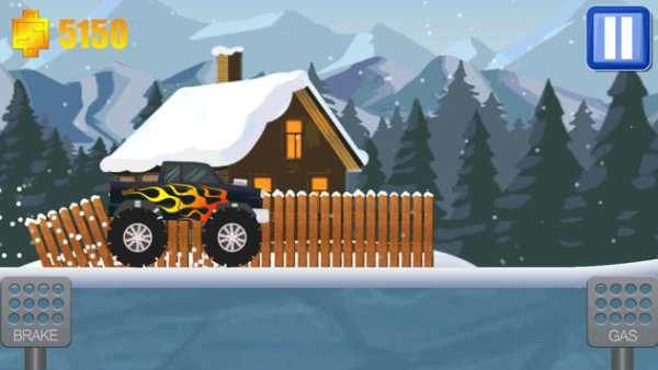 Kids car: Snow racing screenshot 2