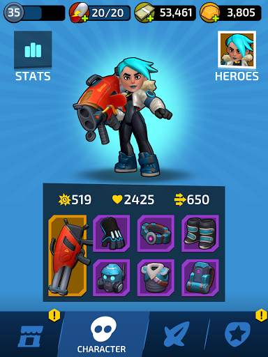 Impossible Space: A Space Hero скриншот 1