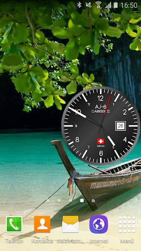 Analog Clock Live Wallpaper screenshot 1