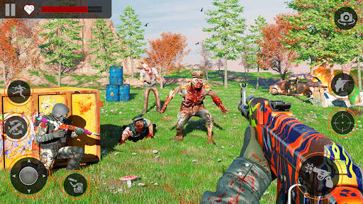 Zombie Games 3D - Gun Games 3D screenshot 2