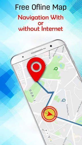 GPS Offline Driving Direction & Navigation Map screenshot 1