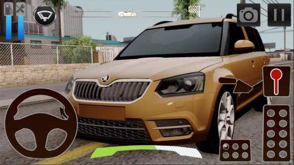 Car Driving Simulator Skoda screenshot 3