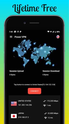 Power VPN - Free High Speed, Safe & Secure VPN screenshot 3