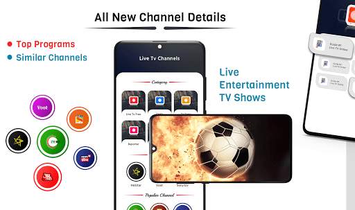 Live TV All Channels Free Online Guide 2 تصوير الشاشة