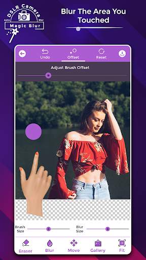 Magic Blur - Auto Blur DSLR Camera screenshot 2