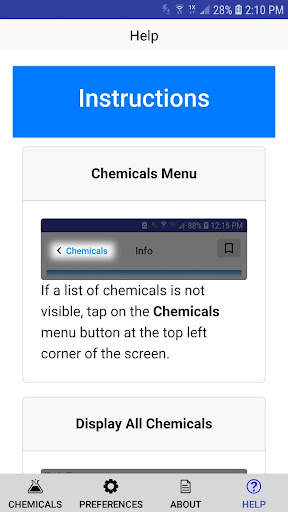 NIOSH Mobile Pocket Guide screenshot 6