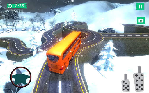 Heavy Christmas Bus Simulator 2018 - Free Games screenshot 4