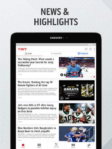 TSN: Live Sports, News, Scores screenshot 12