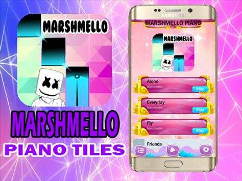 Marshmello Piano Tiles screenshot 2