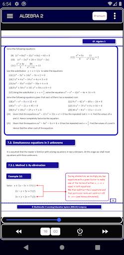 Algebra 2 Pure Math screenshot 5