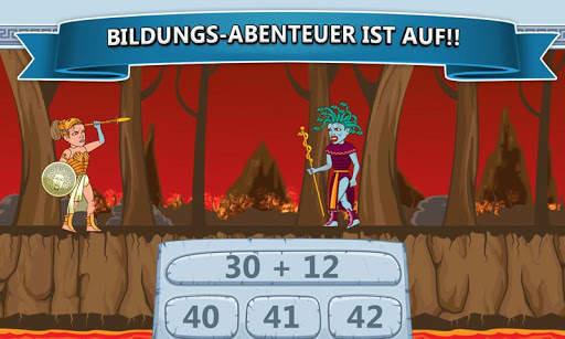 Mathe Spiele: Zeus vs Monsters screenshot 6