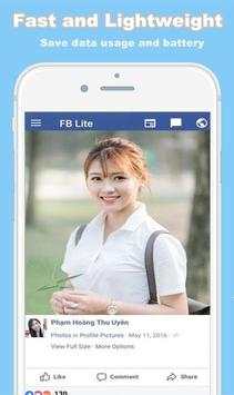 Lite for Facebook & Messenger - Super Lite screenshot 1