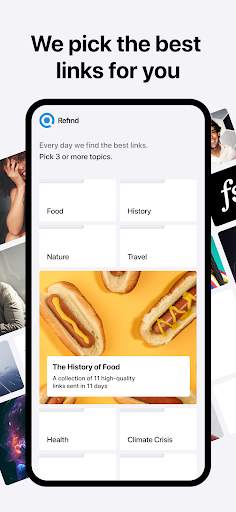 Refind – Brain food, daily screenshot 2