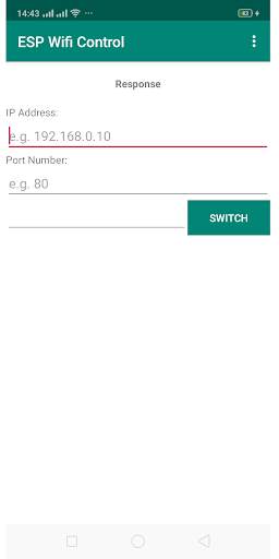 ESP Wifi Control screenshot 1