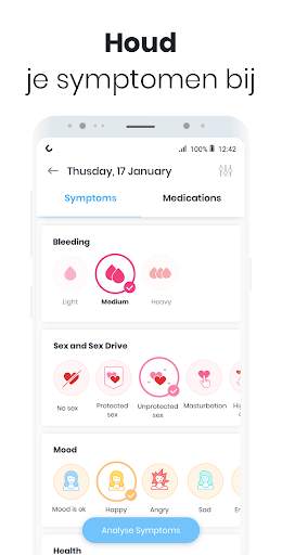 MIA - Cyclus Kalender & Period Tracker screenshot 3