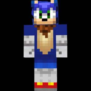 SONIC Skin For MINECRAFT screenshot 2