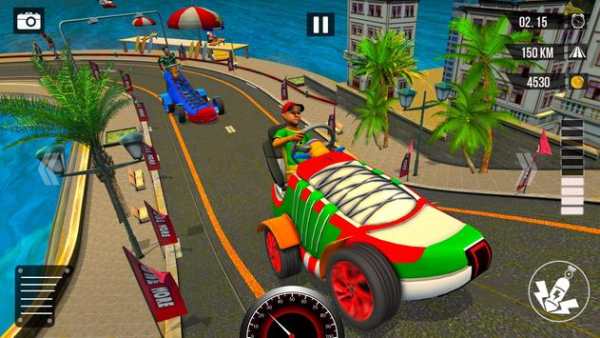 Shoes Car Racing Unlimted Fun screenshot 8