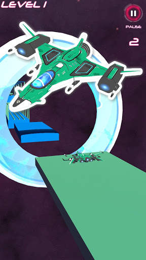Sky Roads 3D -  Galaxy Legend Sparrow Ships Racing screenshot 7