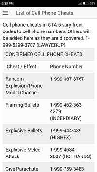 Cheat code for GTA 5 | GRAND THEFT AUTO V Games screenshot 6